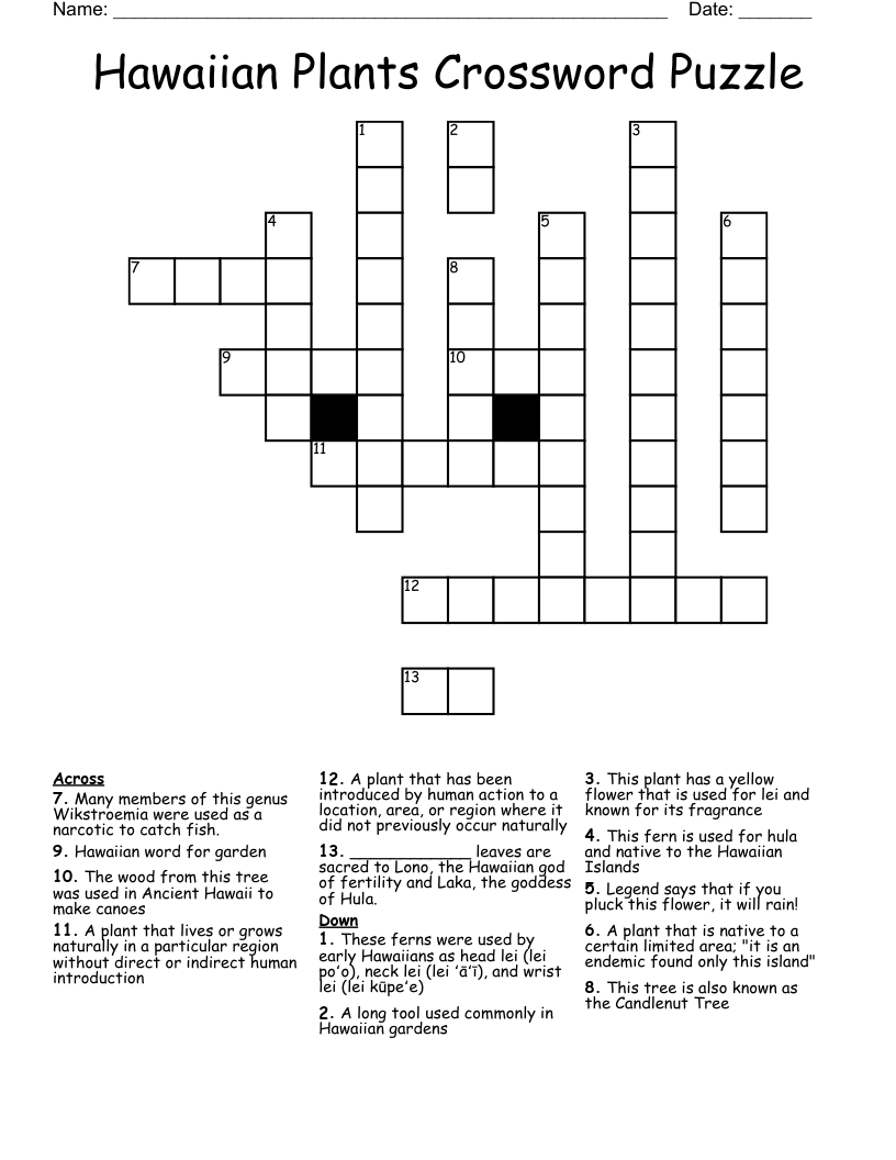 Pluck Crossword Puzzle Clue