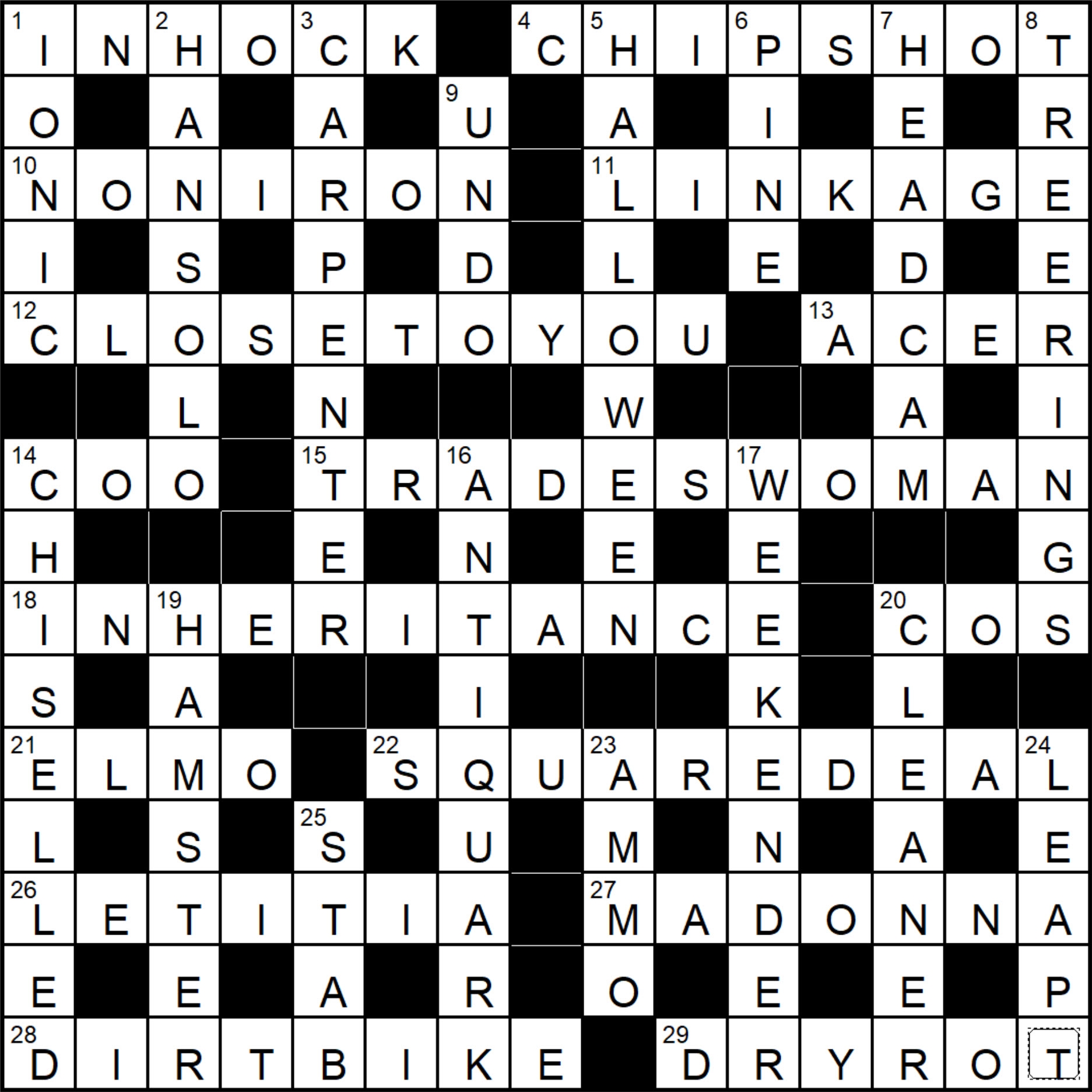 Maple Genus Crossword Puzzle Clue