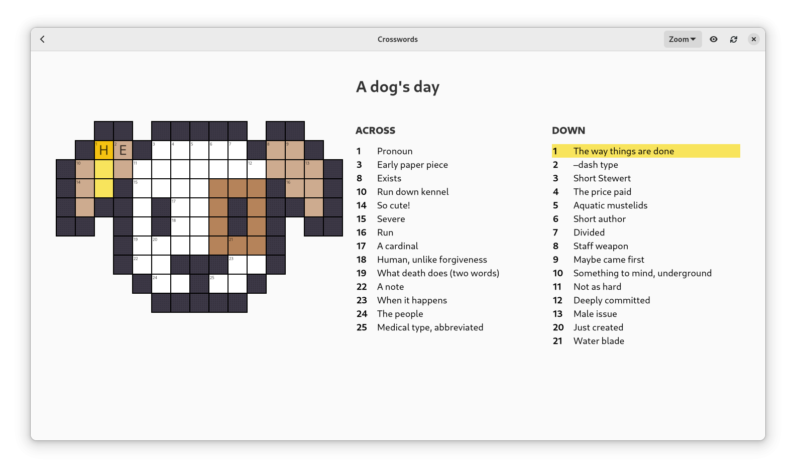 Introducing GNOME Crosswords Jonathan Blandford Introducing GNOME Crosswords Jonathan Blandford