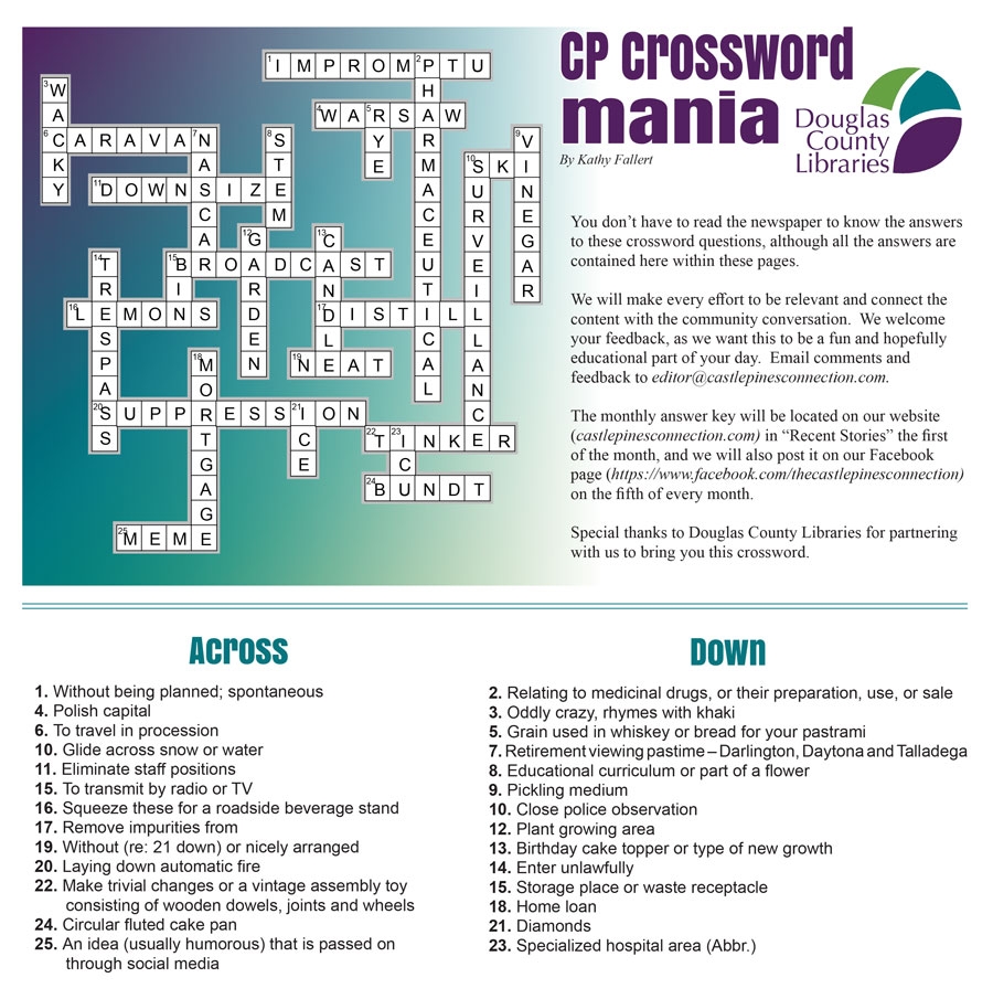Crossword Puzzles Denver Post