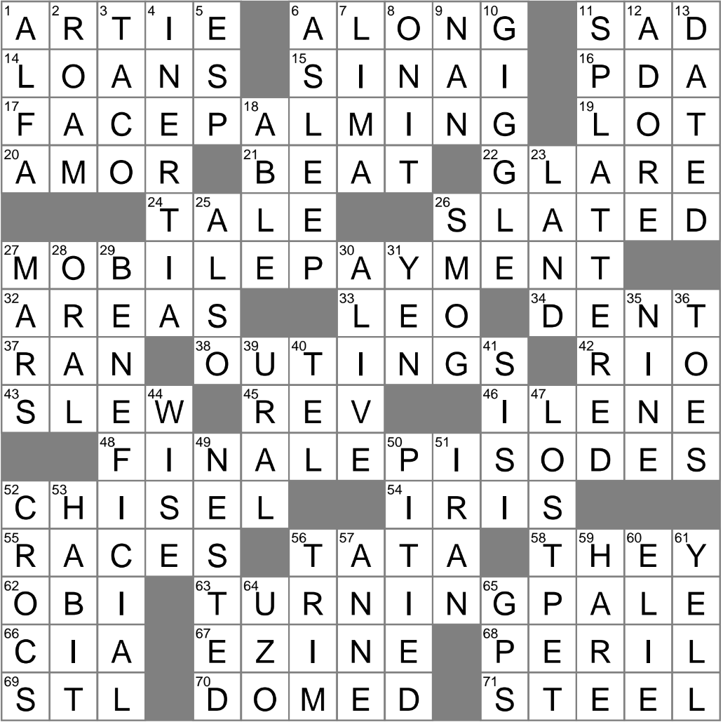 Runaway Crossword Puzzle Clue