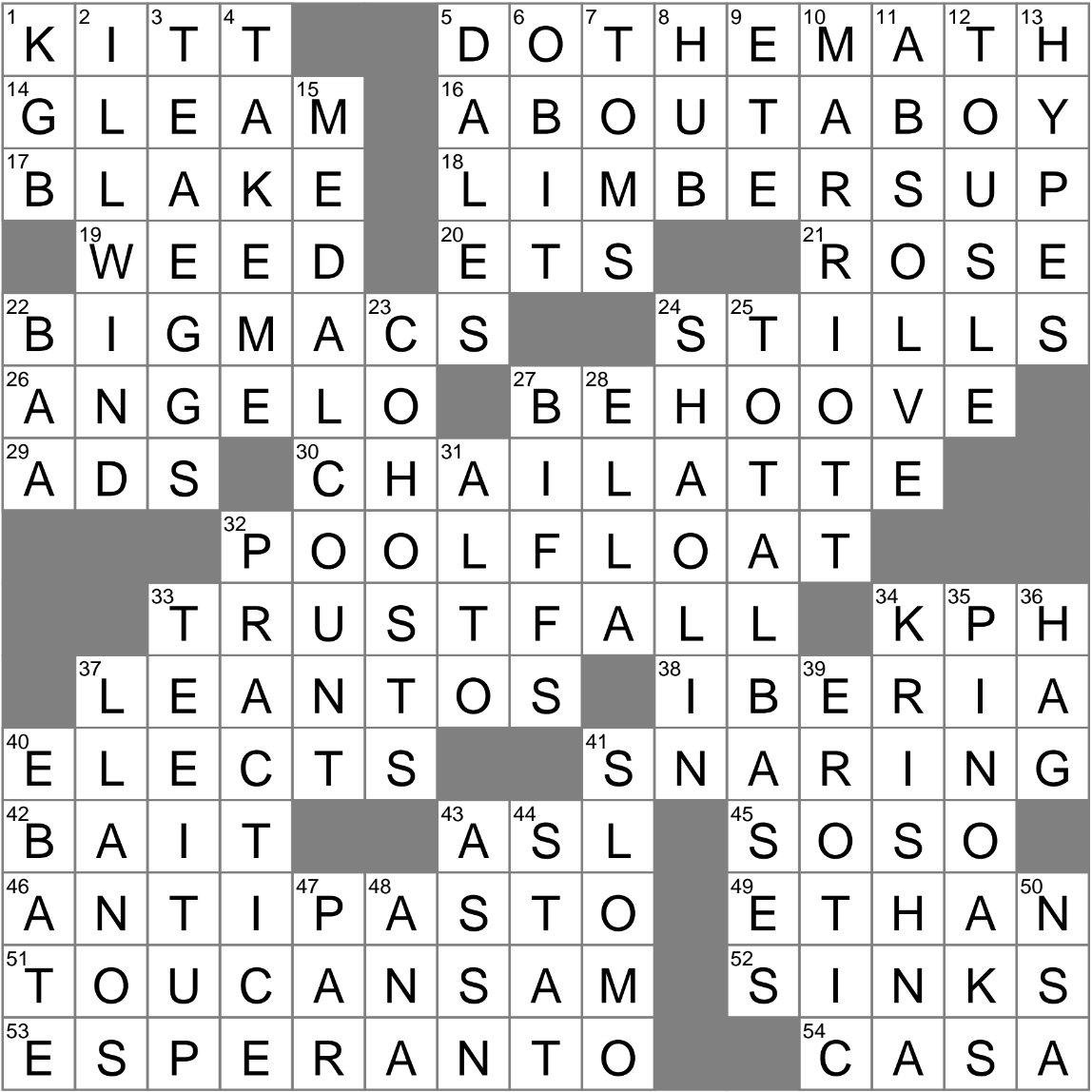 LA Times Crossword 14 Sep 24 Saturday LAXCrossword