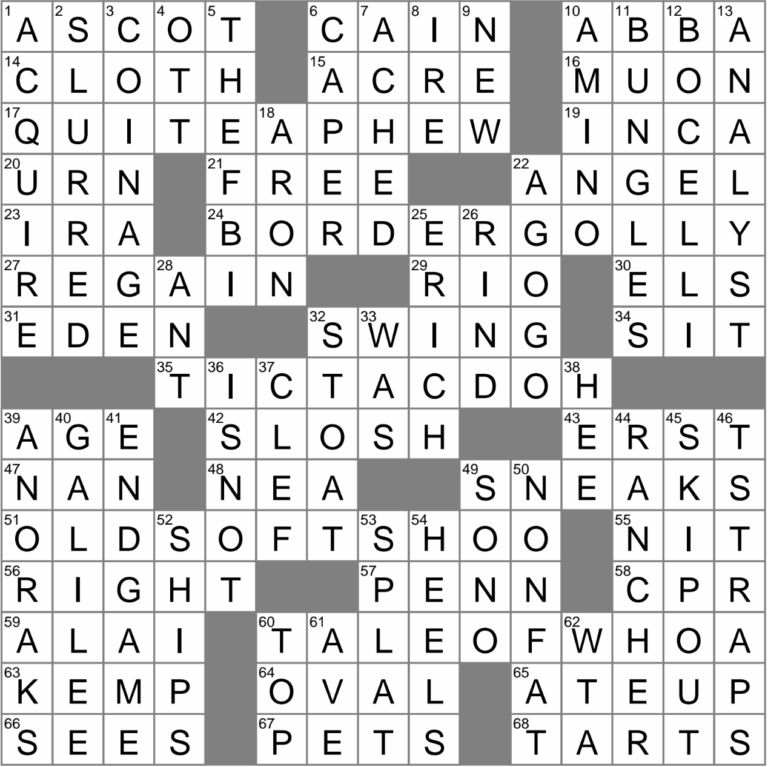 LA Times Crossword 16 Feb 24 Friday LAXCrossword