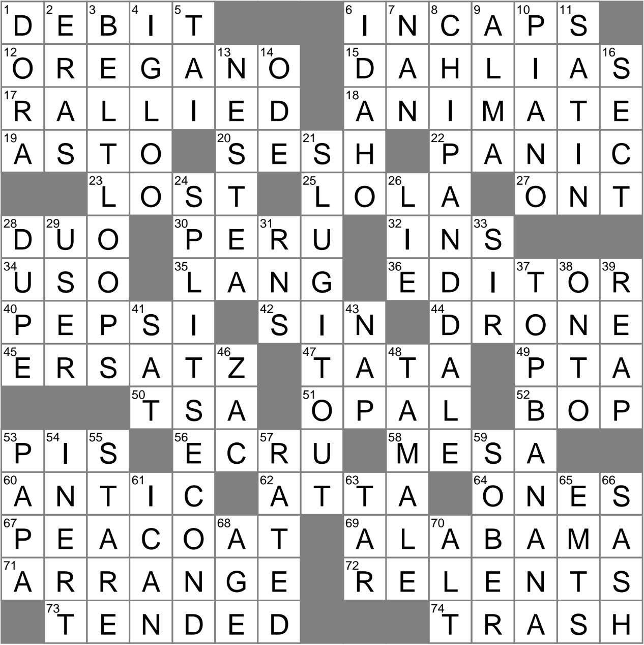 LA Times Crossword 17 Jun 24 Monday LAXCrossword LA Times Crossword 17 Jun 24 Monday LAXCrossword