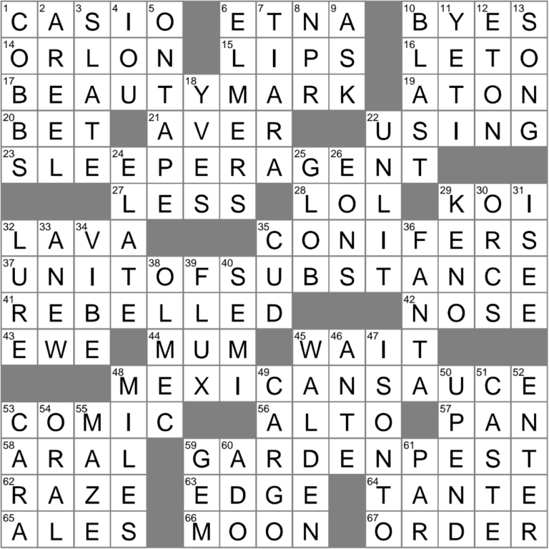 LA Times Crossword 19 Mar 25 Wednesday LAXCrossword