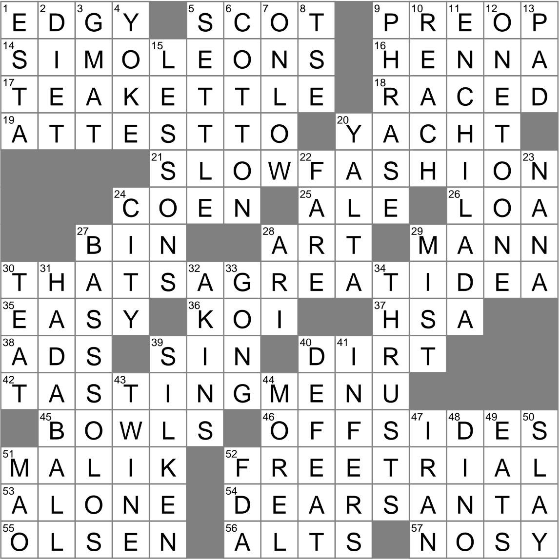 LA Times Crossword 20 Jul 24 Saturday LAXCrossword