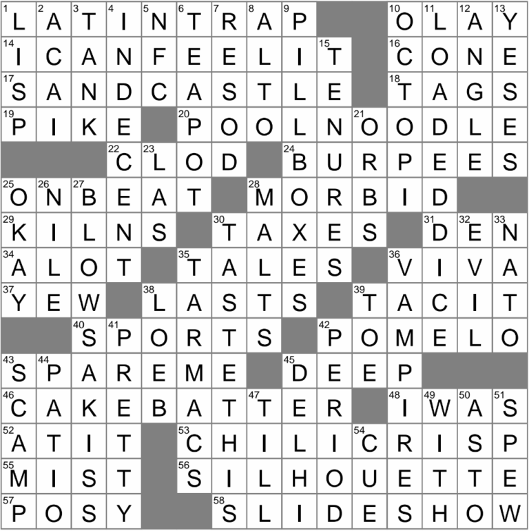 LA Times Crossword 21 Dec 24 Saturday LAXCrossword