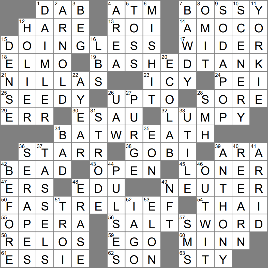 LA Times Crossword 26 Apr 24 Friday LAXCrossword