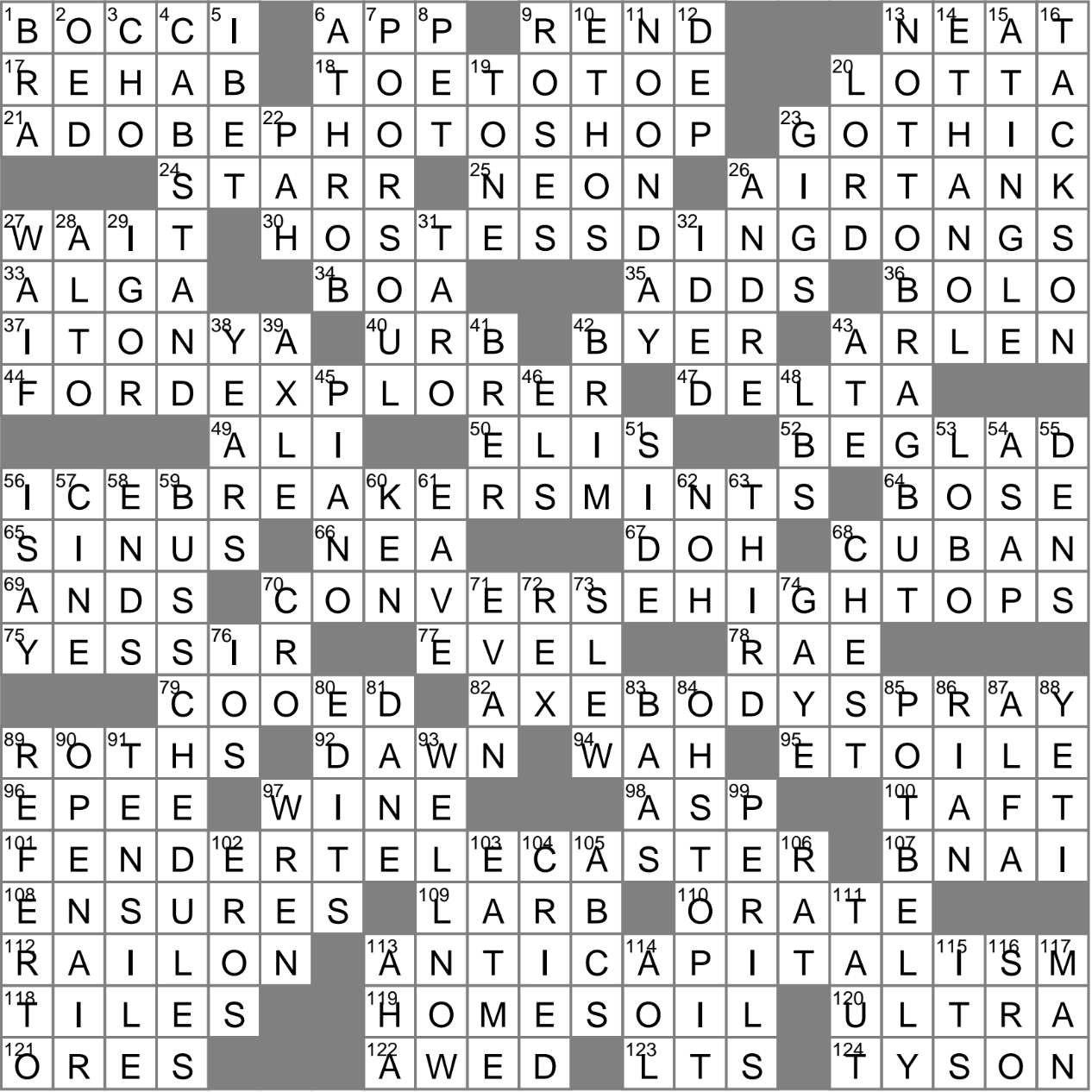 LA Times Crossword 26 Feb 23 Sunday LAXCrossword