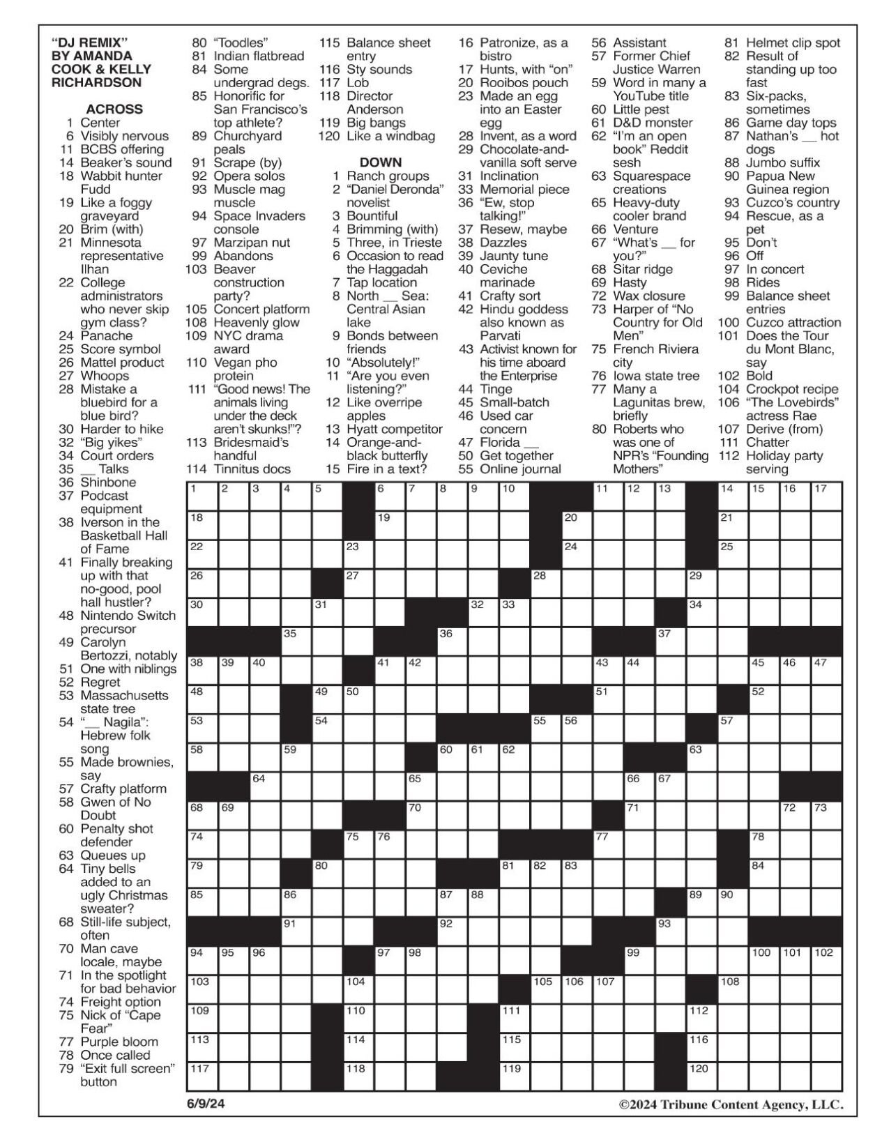 LA Times Crossword June 9 2024 Crosswords Yakimaherald
