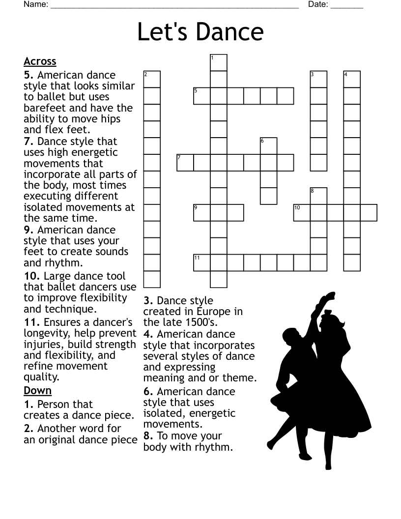 Style Crossword Puzzle Clue