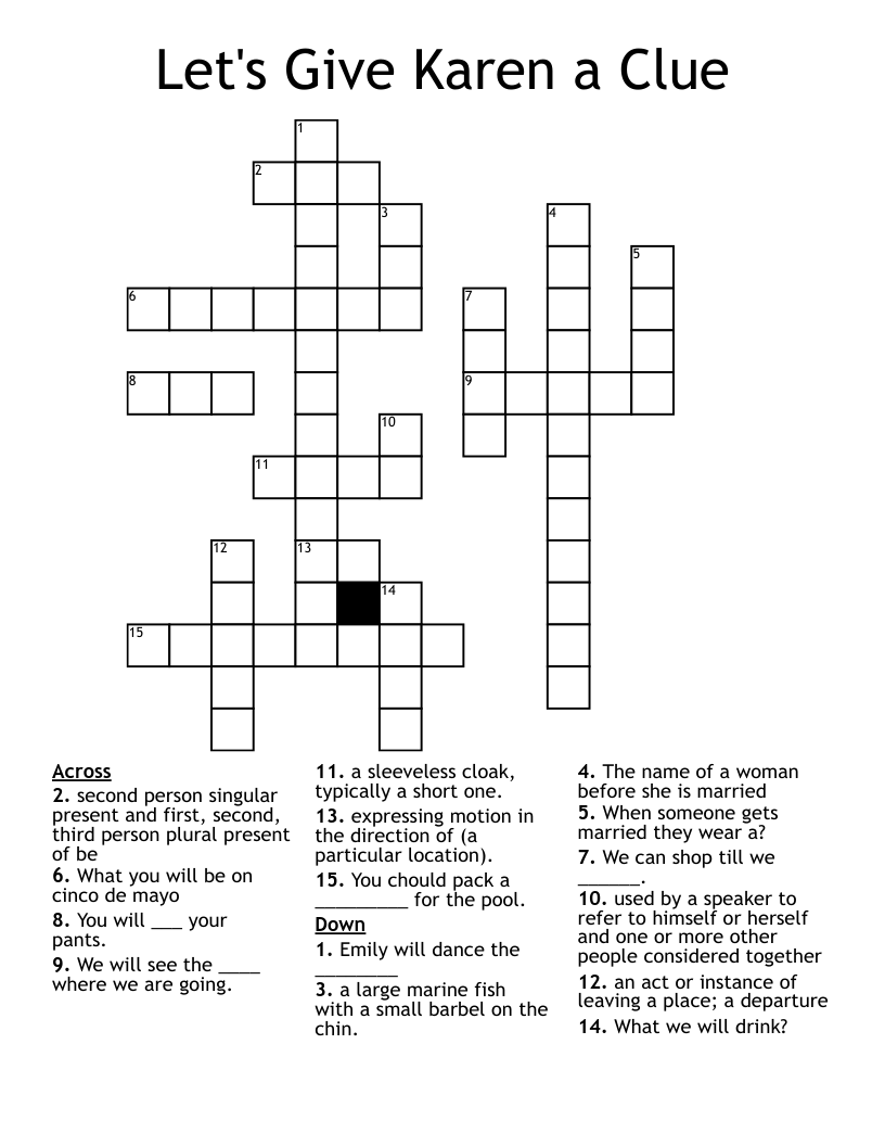 Refer To Crossword Puzzle Clue