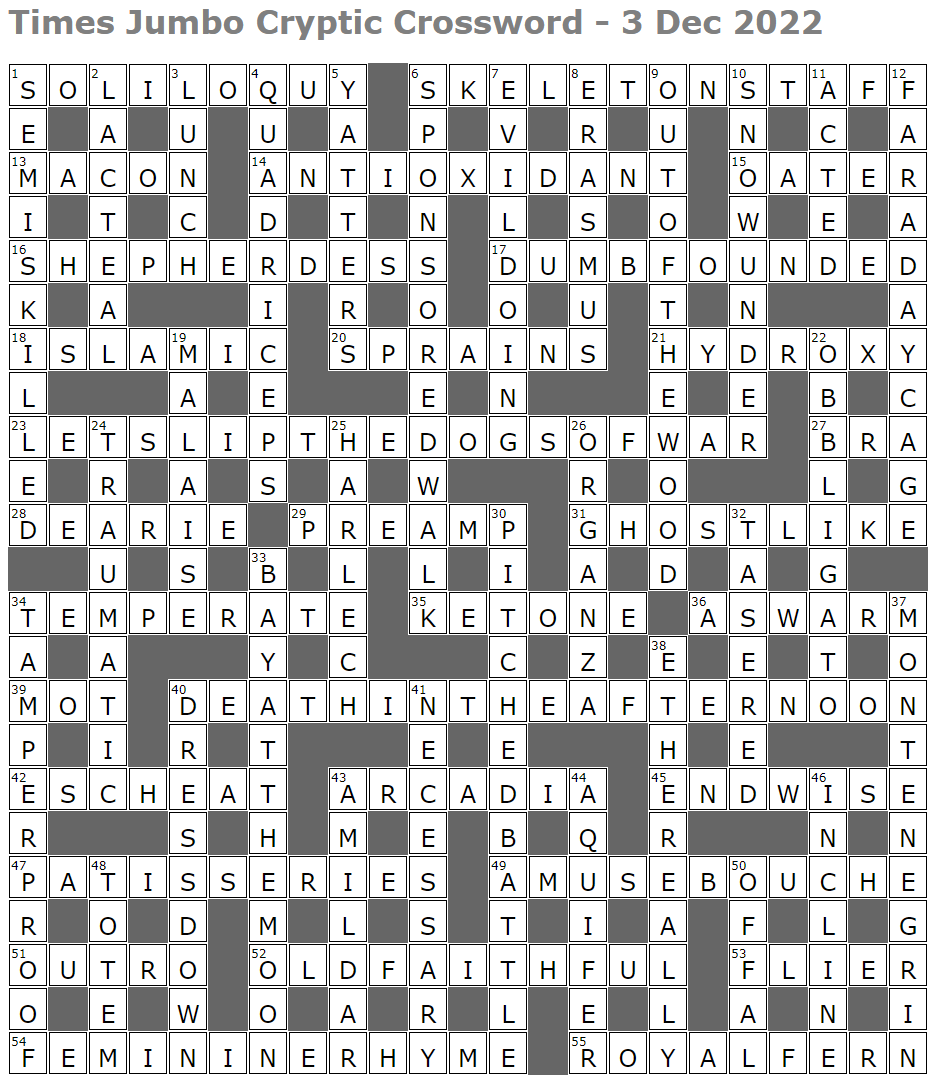 Lucian Poll s Web Ramblings Page 13 Mind twisting Horror Is It I Have Just The Thing Also Crosswords Lucian Poll s Web Ramblings Page 13 Mind twisting Horror Is It I Have Just The Thing Also Crosswords