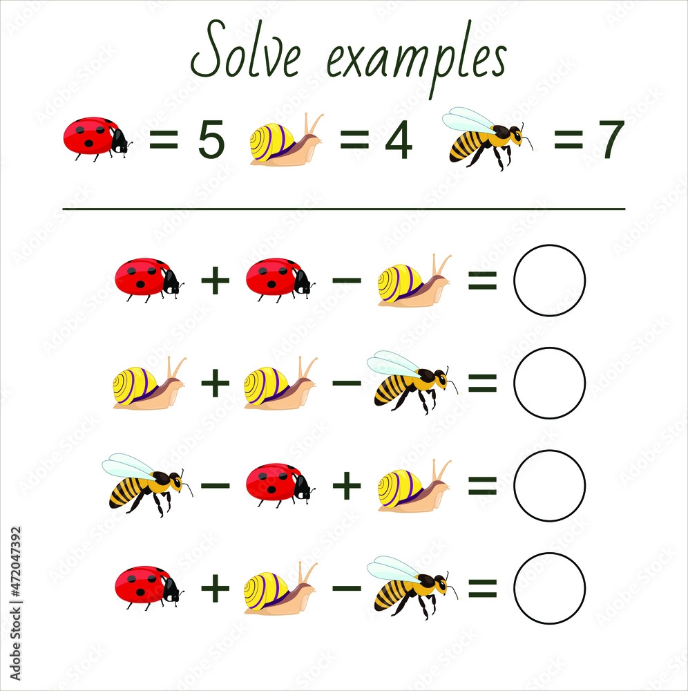Maths Puzzles Worksheets For Kids