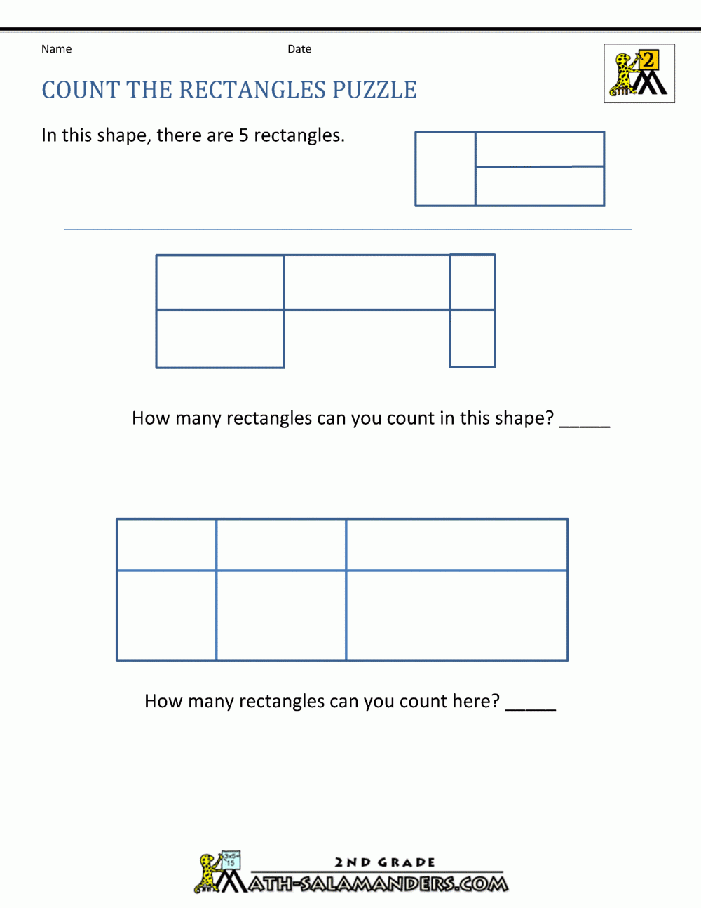 Math Puzzles For Kids Shape Puzzles