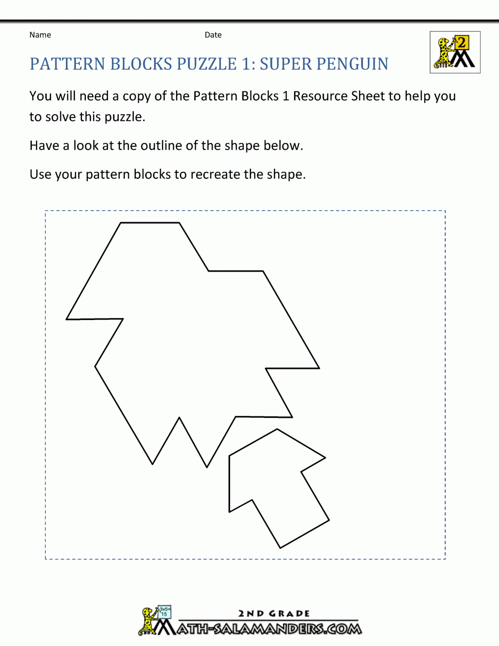 Math Puzzles For Kids Shape Puzzles Worksheets Library