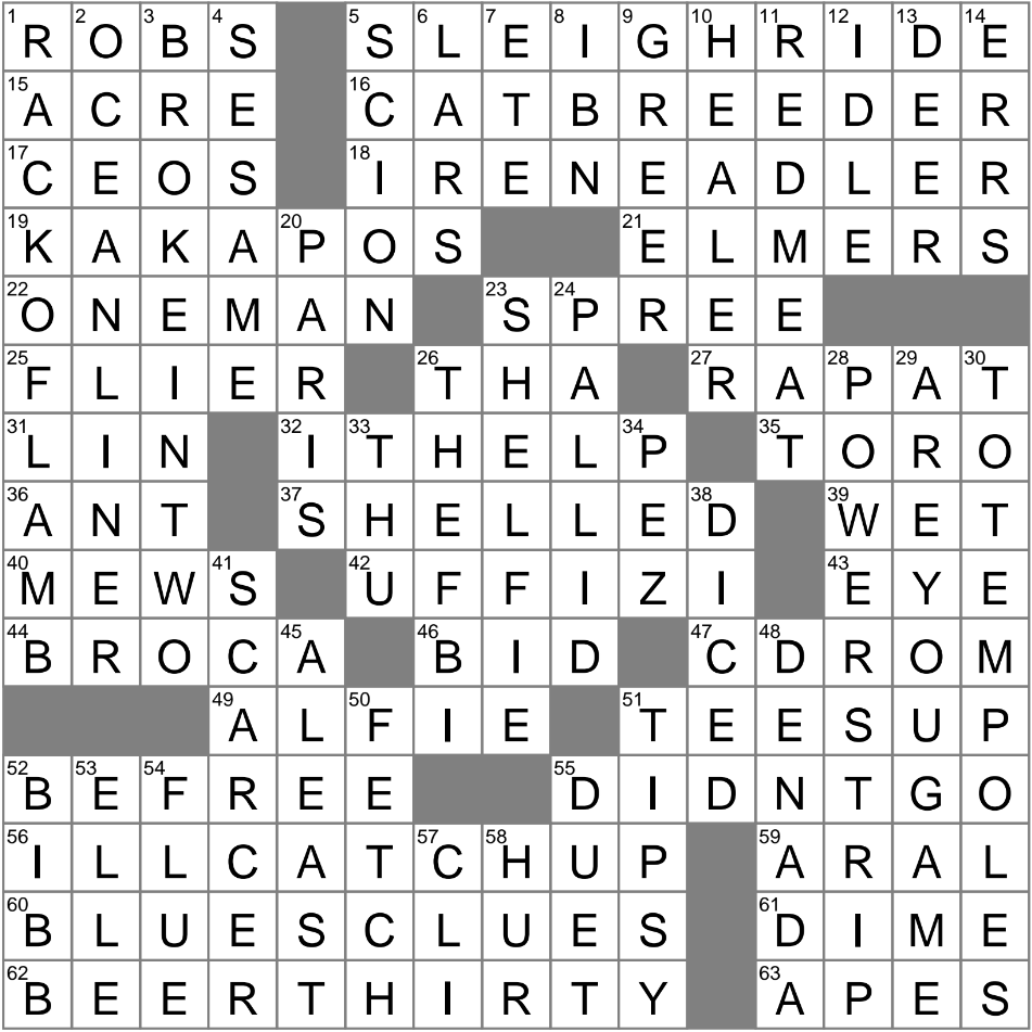 Member Of A Peer Group Crossword Clue Archives LAXCrossword