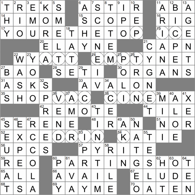 Millennial Preceder Crossword Clue Archives LAXCrossword