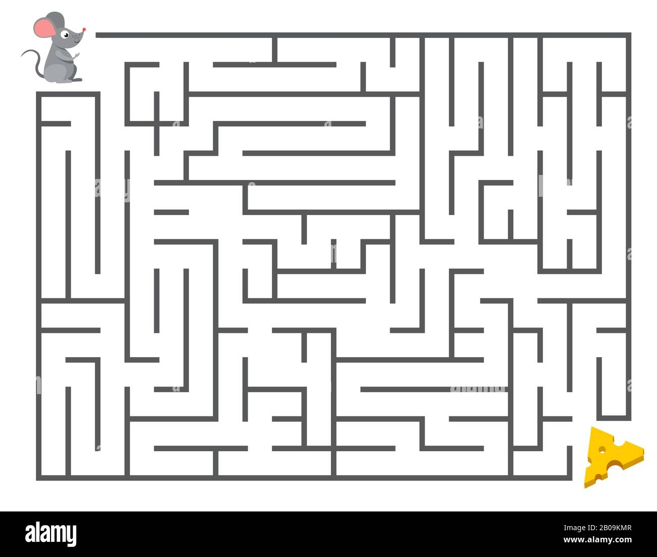 Mouse Maze Cut Out Stock Images U0026 Pictures Alamy