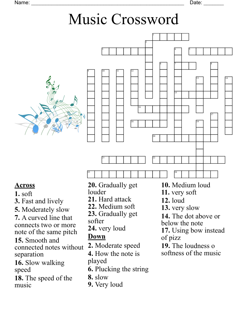 Crossword Puzzle Medium Printable Crossword Puzzle Medium Printable