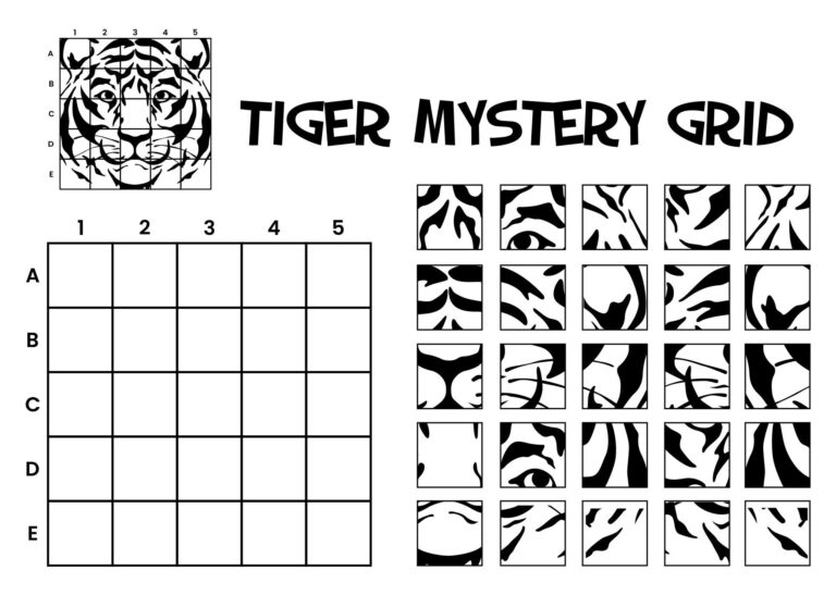 Mystery Grid Drawing Worksheets 15 Free PDF Printables Printablee