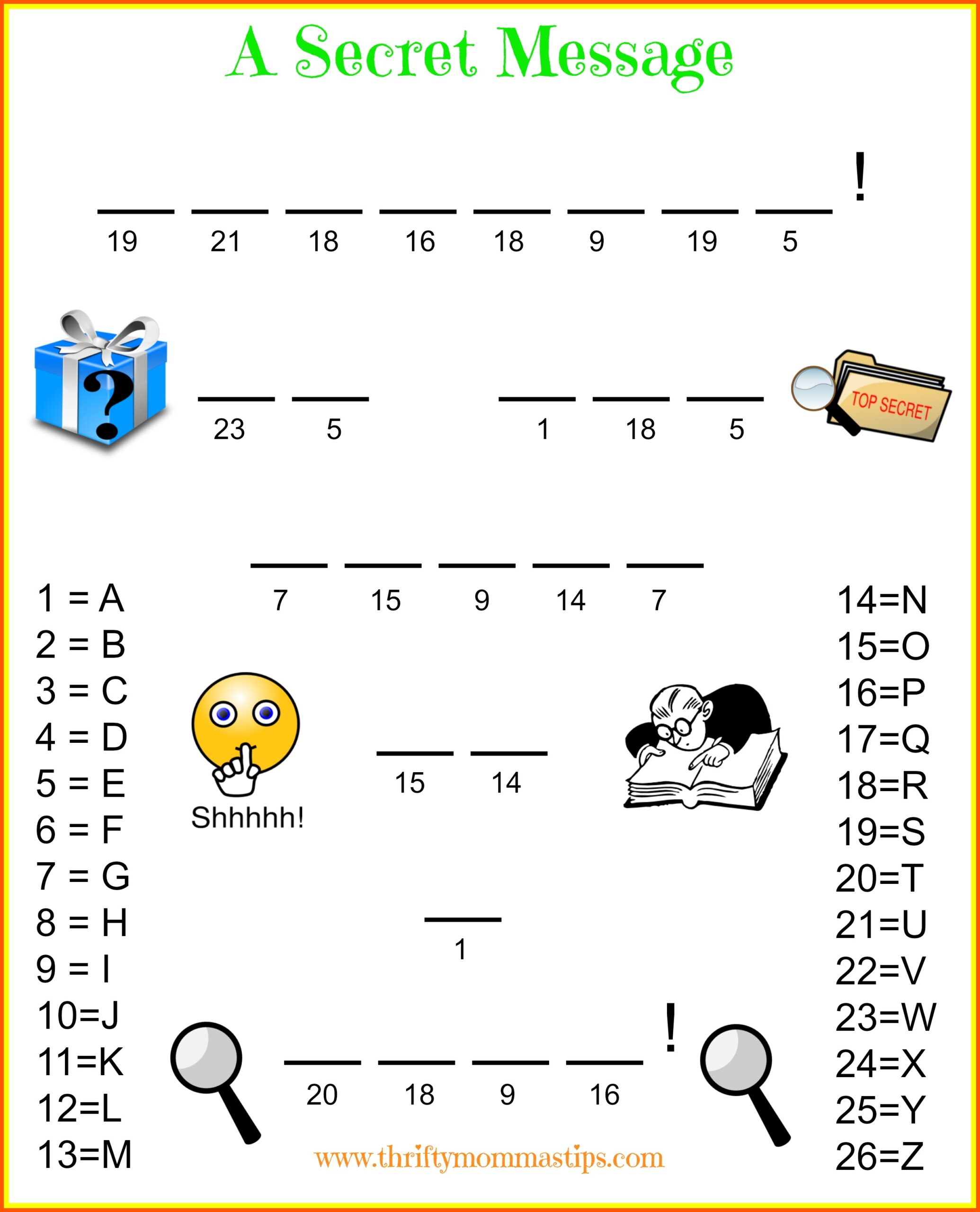 Mystery Puzzles Worksheets For 2nd Graders