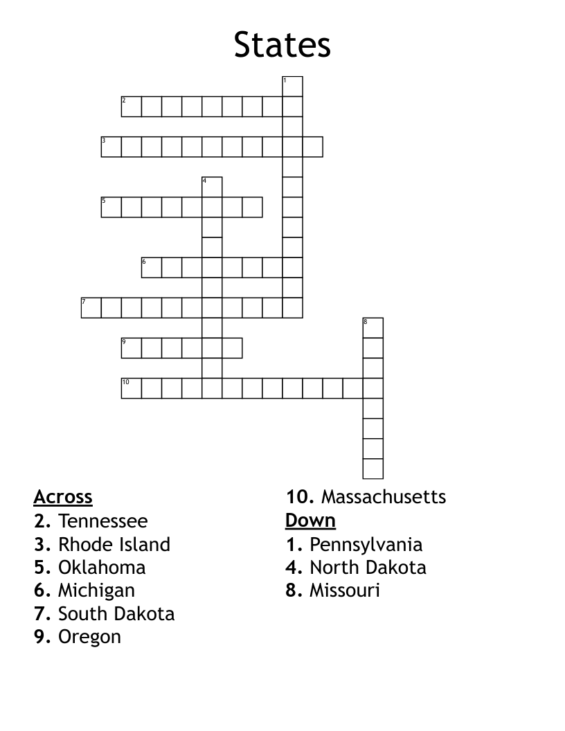 North Dakota Word Search WordMint North Dakota Word Search WordMint