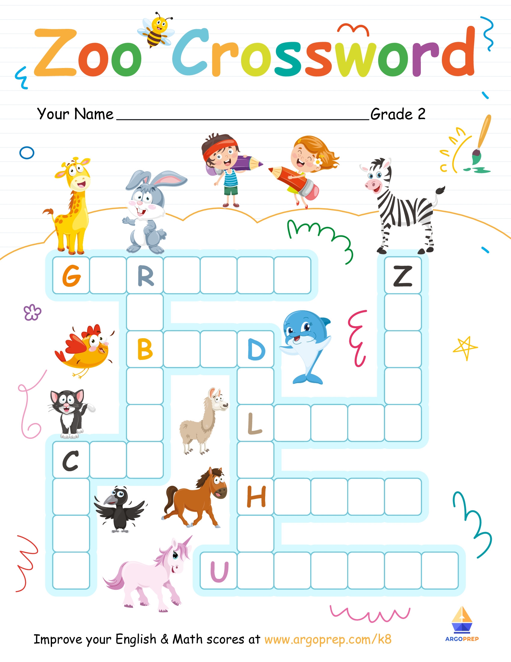 Puzzle Worksheets For Grade 2 Puzzle Worksheets For Grade 2