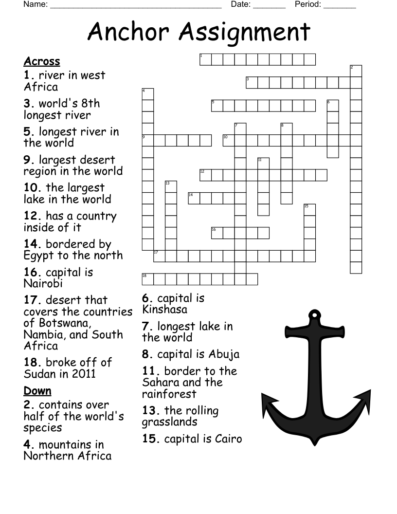 Oregonian Crossword Puzzle Printable