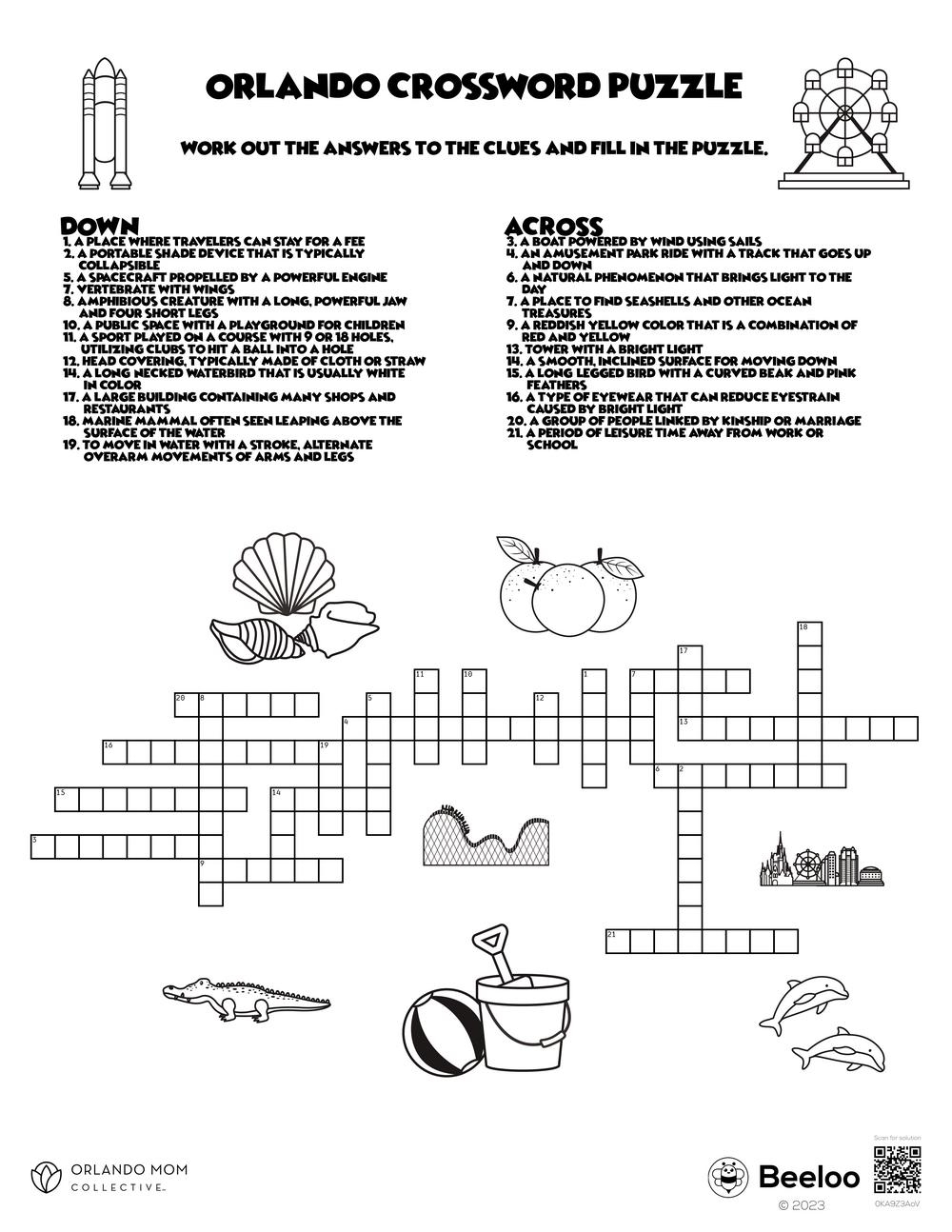 Free Printable Universal Crossword Puzzles