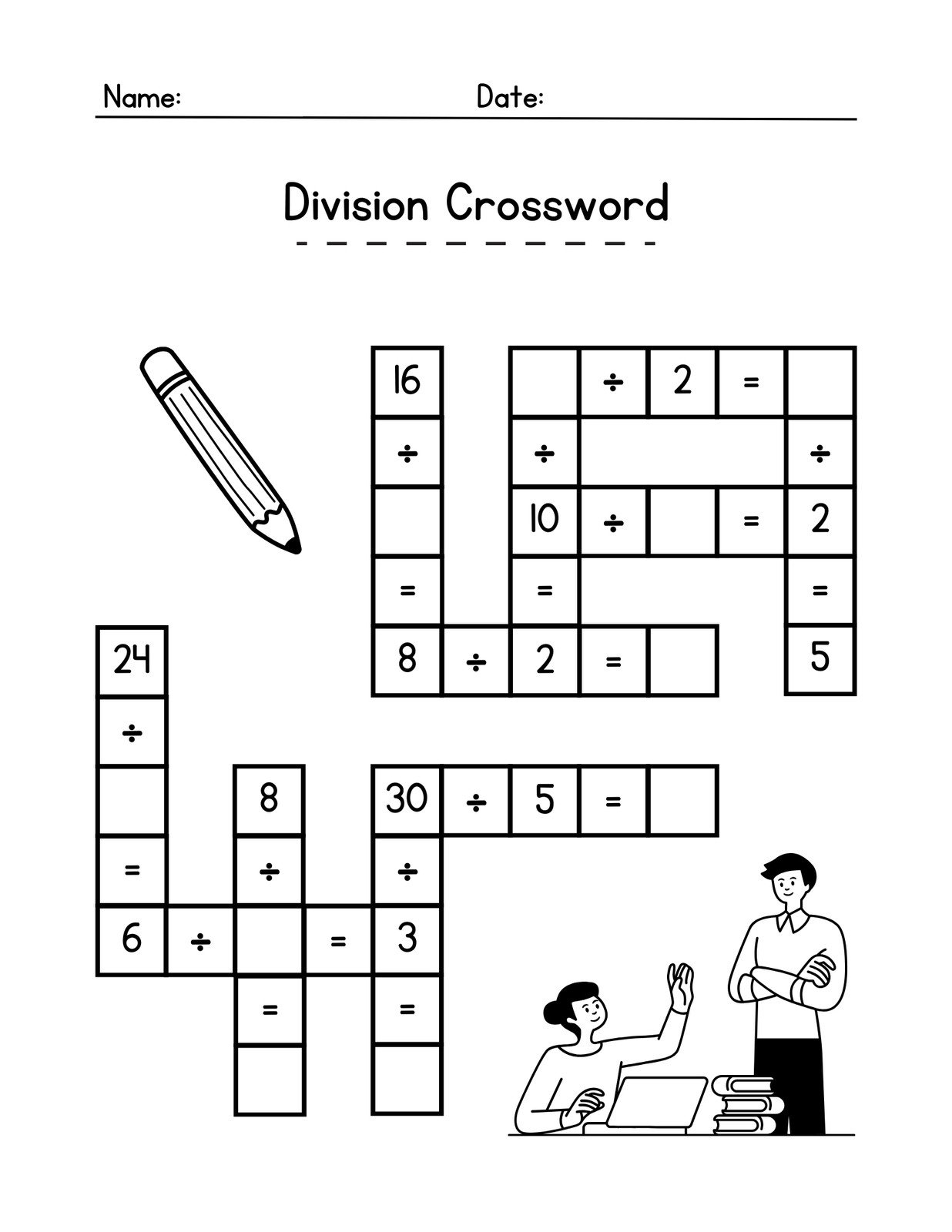 Food Web Crossword Puzzle Worksheet Answers