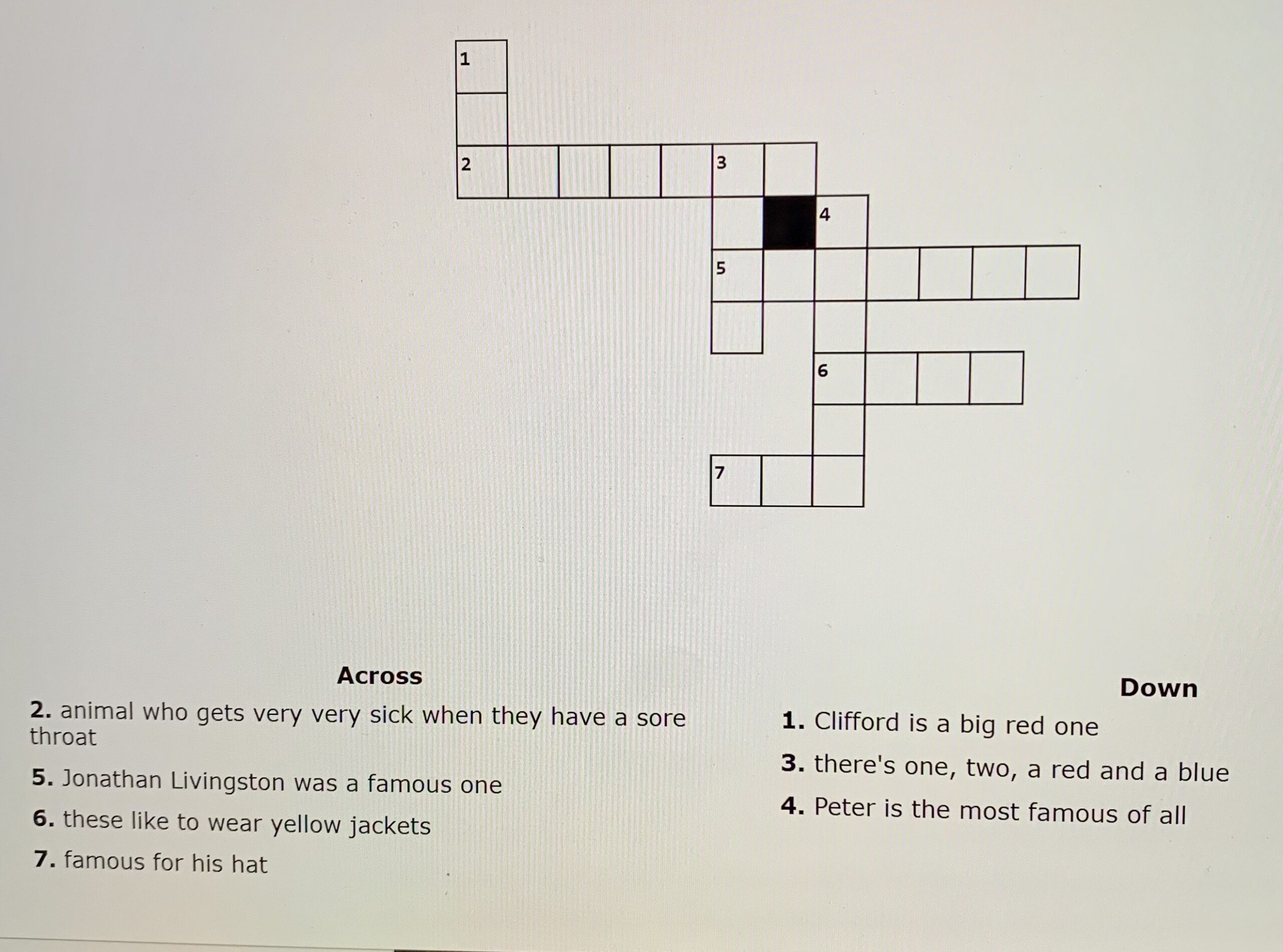 Apparition Crossword Puzzle Clue