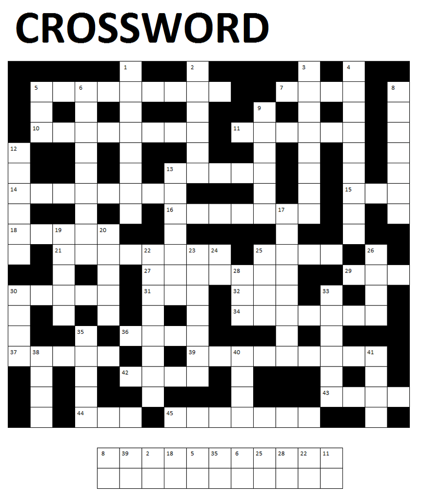Pok mon Crossword Puzzle inspired By Kuro Storm Off Topic Pok mon Crossword Puzzle inspired By Kuro Storm Off Topic