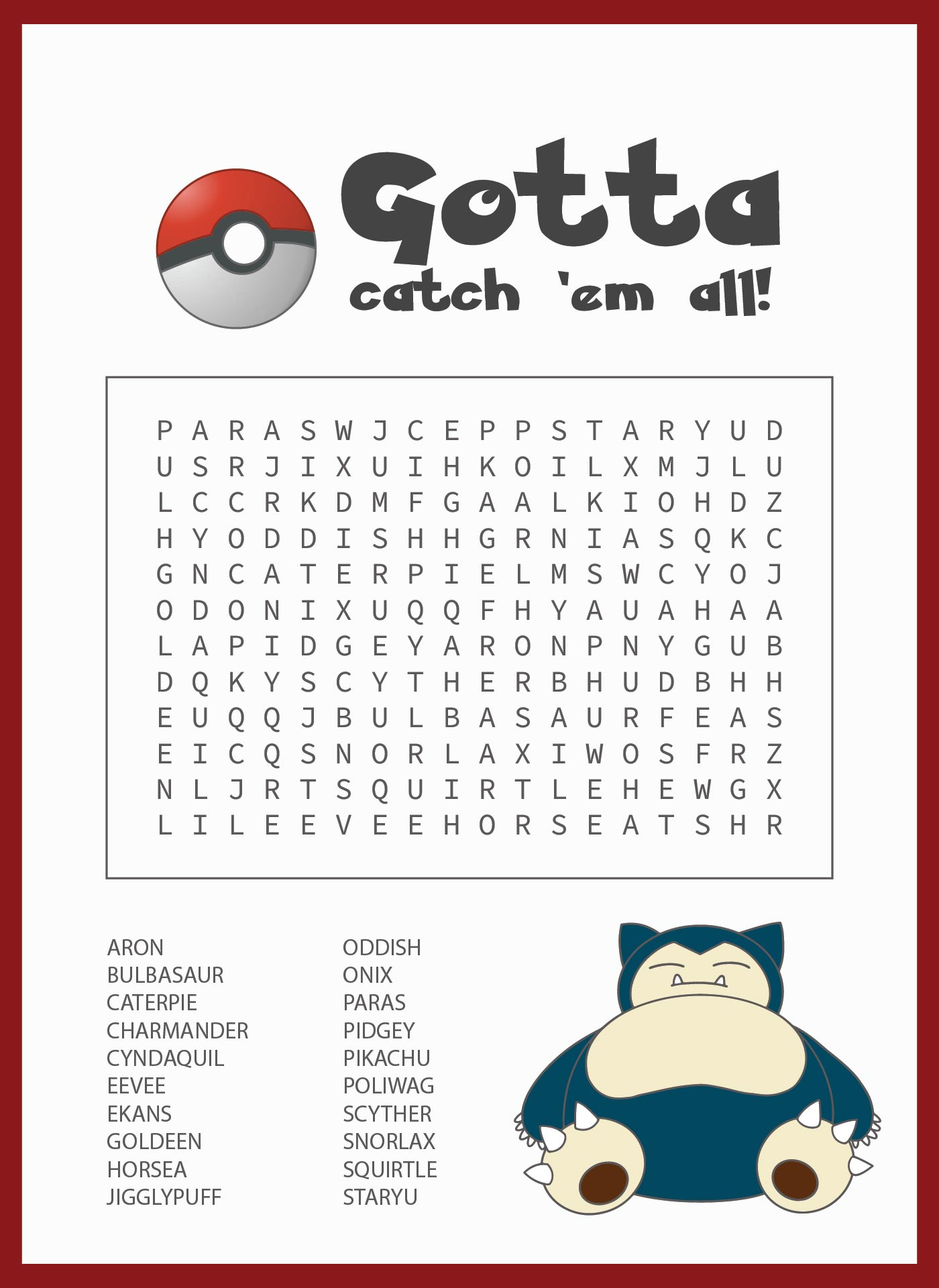 Pokemon Word Search Worksheets Library Pokemon Word Search Worksheets Library
