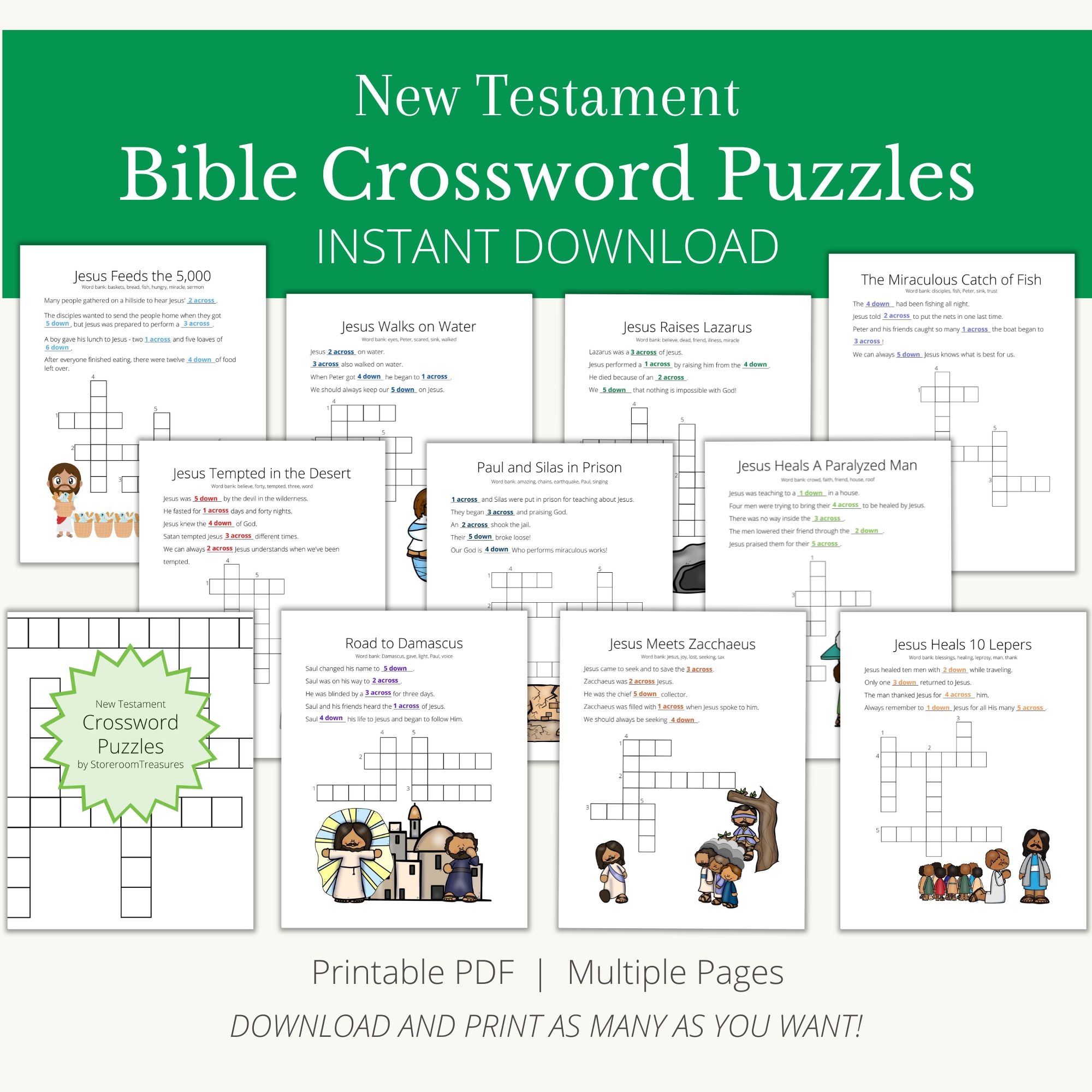 Crossword Bible Puzzles Printable Crossword Bible Puzzles Printable
