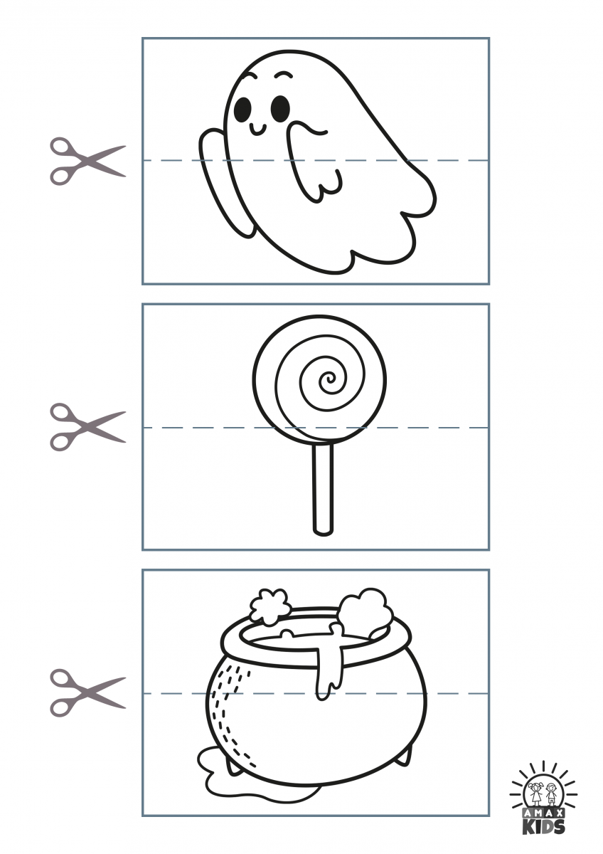 Printable Halloween Puzzles For Kids Amax Kids