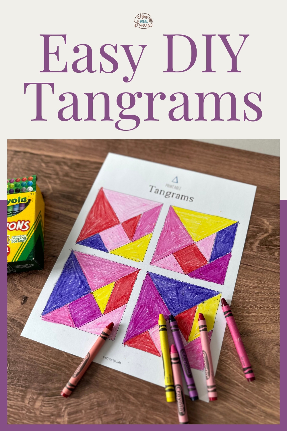Printable Tangram Puzzles For Kids How Wee Learn