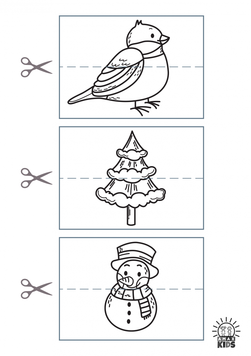 Winter Puzzle Worksheet