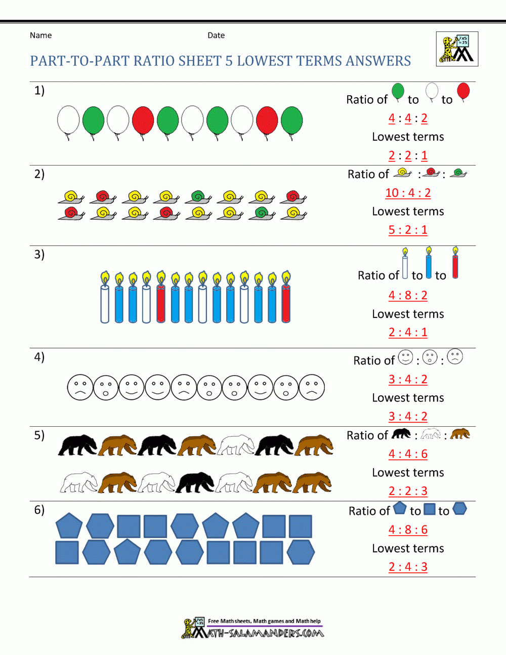 Ratio Puzzle Worksheet Pdf Ratio Puzzle Worksheet Pdf
