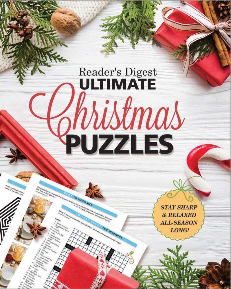 Reader s Digest Ultimate Christmas Puzzles Book By Reader s Digest Official Publisher Page Simon U0026 Schuster