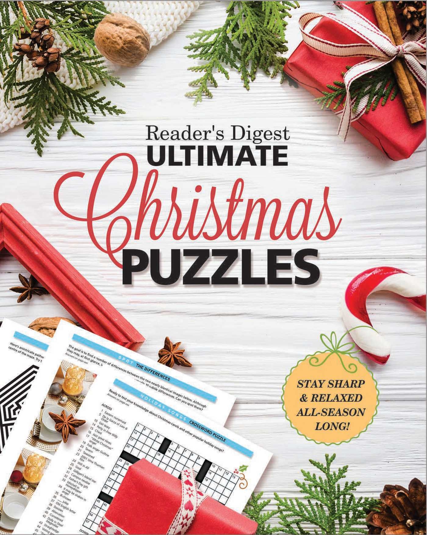 Reader s Digest Ultimate Christmas Puzzles Book By Reader s Digest Official Publisher Page Simon U0026 Schuster