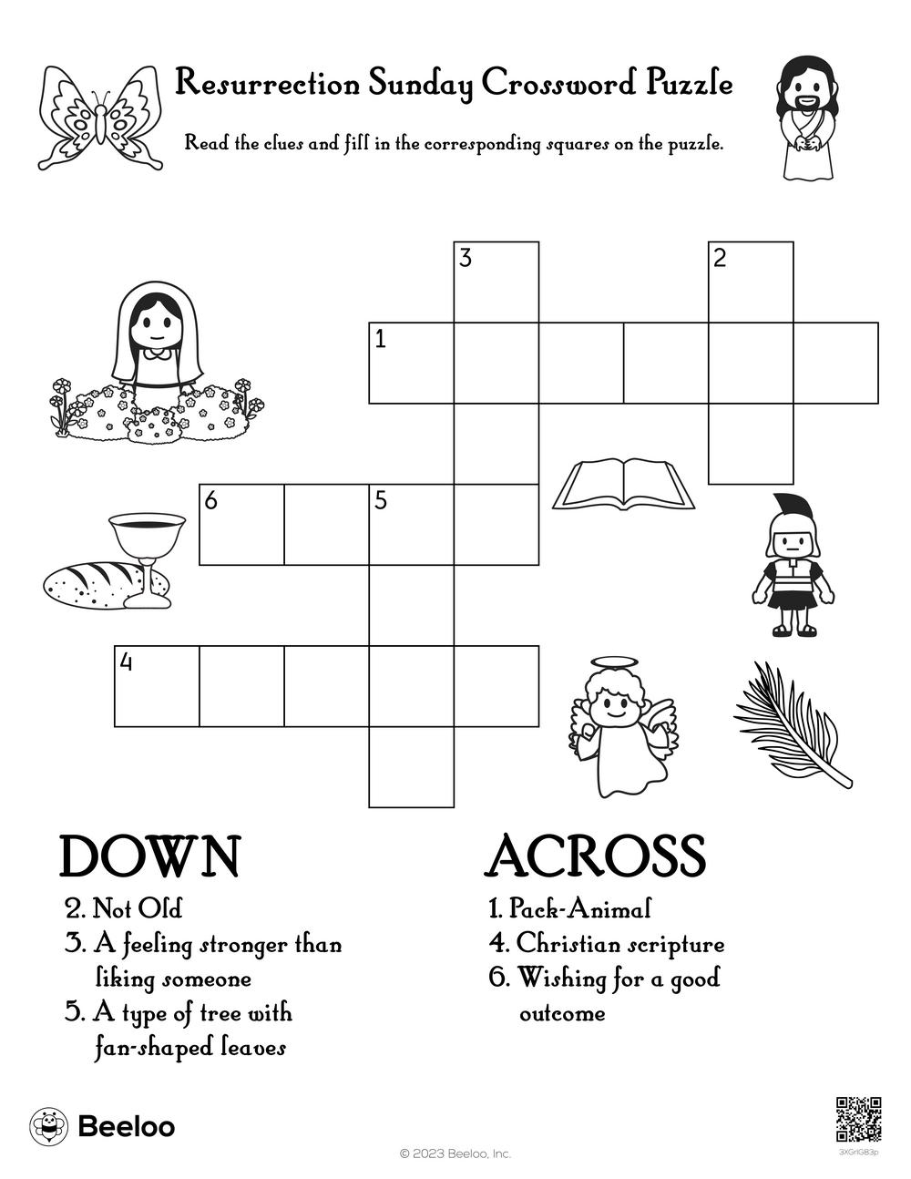 Resurrection Sunday Crossword Puzzle Beeloo Printable Crafts And Activities For Kids Resurrection Sunday Crossword Puzzle Beeloo Printable Crafts And Activities For Kids