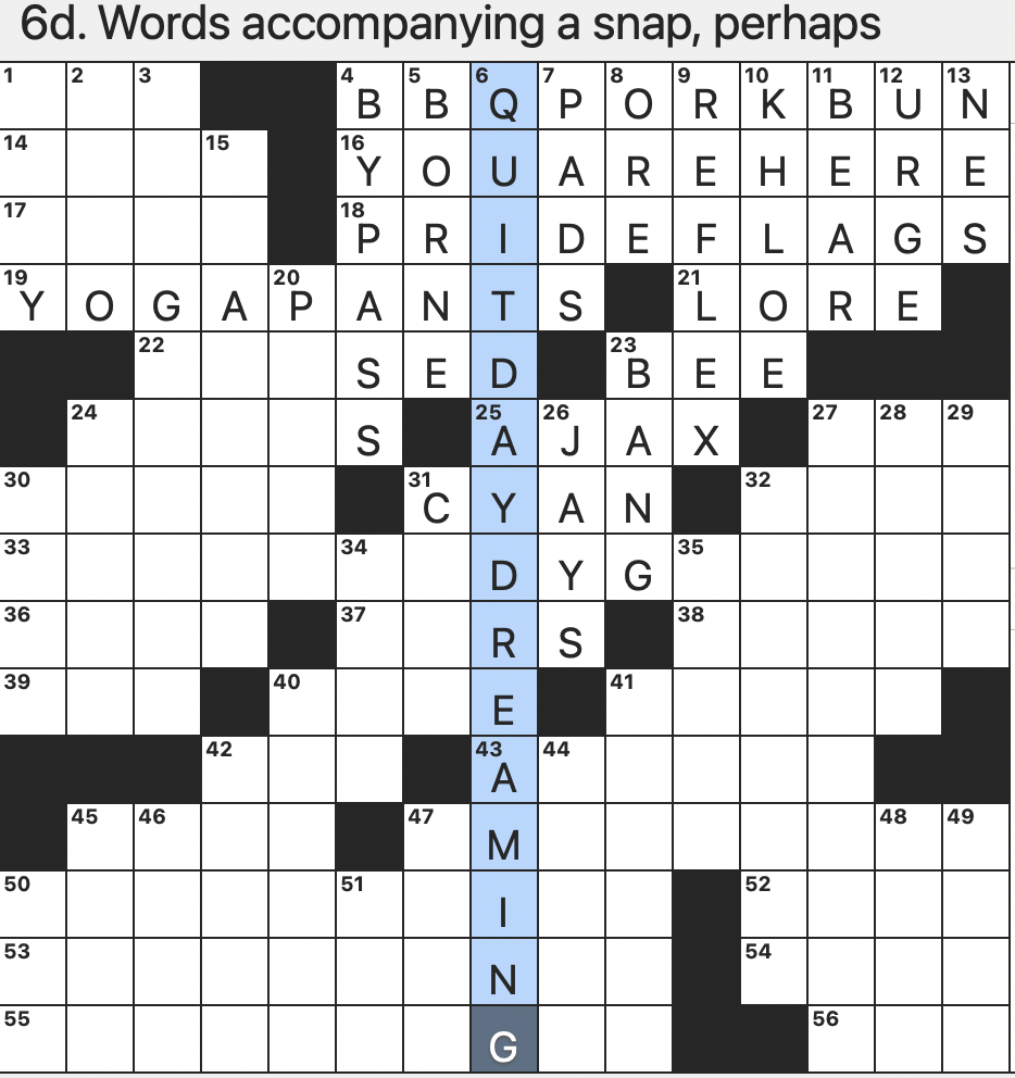 Unctuous Crossword Puzzle Clue
