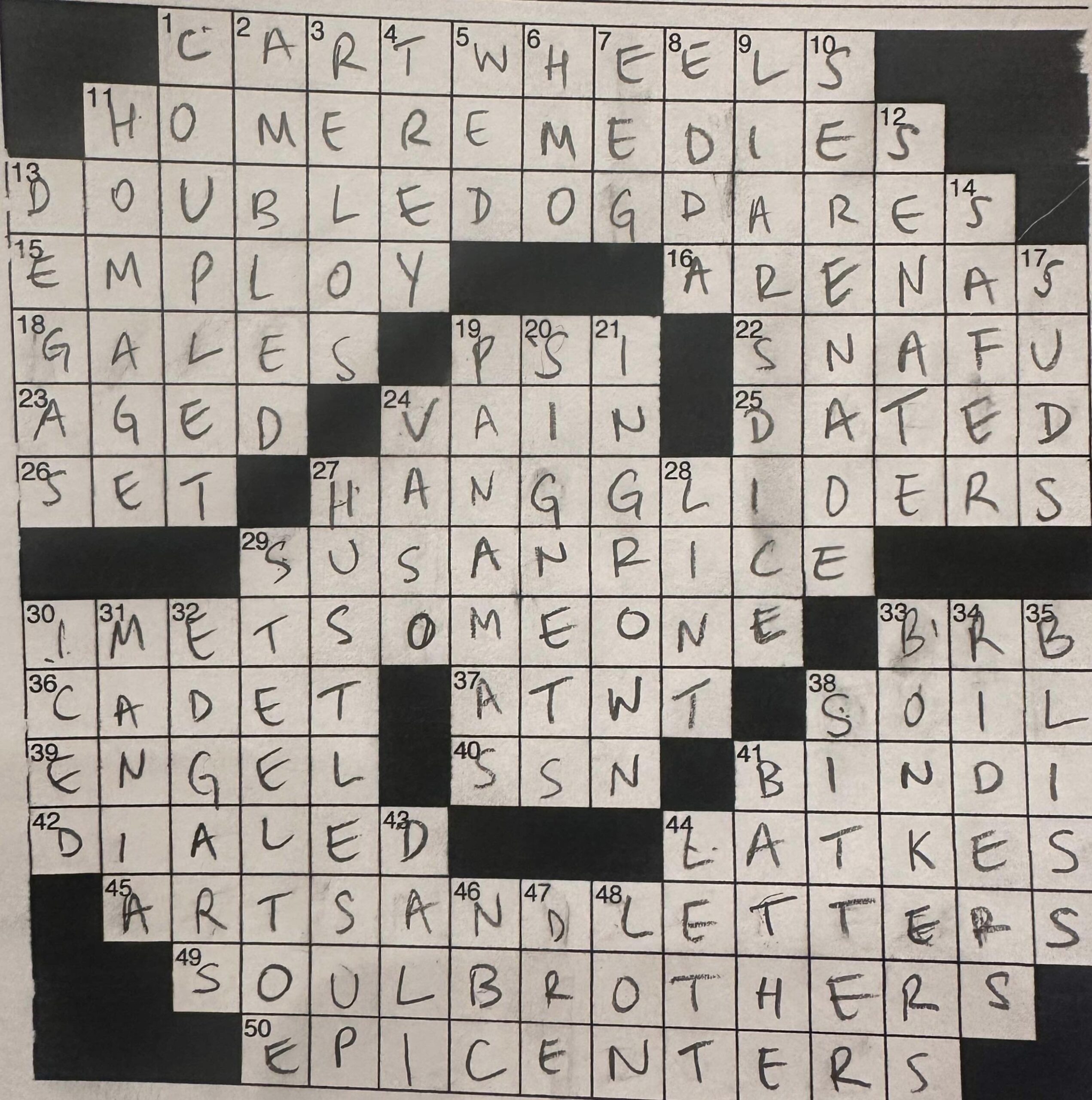 Suds Crossword Puzzle Clue