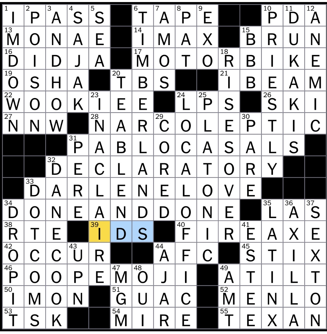 Rex Parker Does The NYT Crossword Puzzle Kashyyyk Denizen In Sci fi SAT 7 5 19 2 Image Among Smartphone Users 