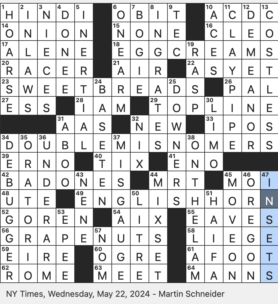 Rex Parker Does The NYT Crossword Puzzle Unusual Meat Courses That Are Neither WED 5 22 24 Longtime Bridge Columnist Charles Like Fervent Fans At The Kentucky Derby Punnily Enough Rex Parker Does The NYT Crossword Puzzle Unusual Meat Courses That Are Neither WED 5 22 24 Longtime Bridge Columnist Charles Like Fervent Fans At The Kentucky Derby Punnily Enough