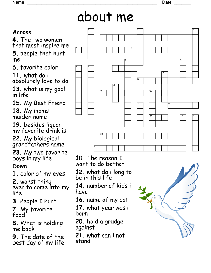 Riddle Crossword Puzzle