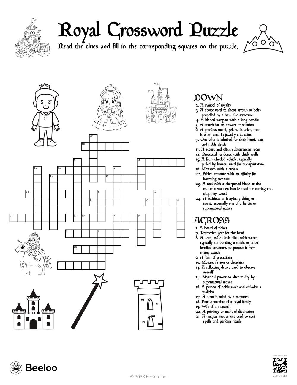 Family Members Crossword Puzzles Printable