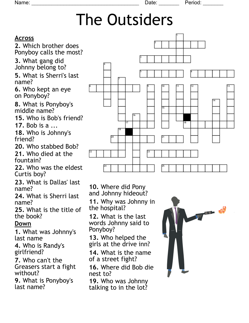 School Of Rock Crossword WordMint
