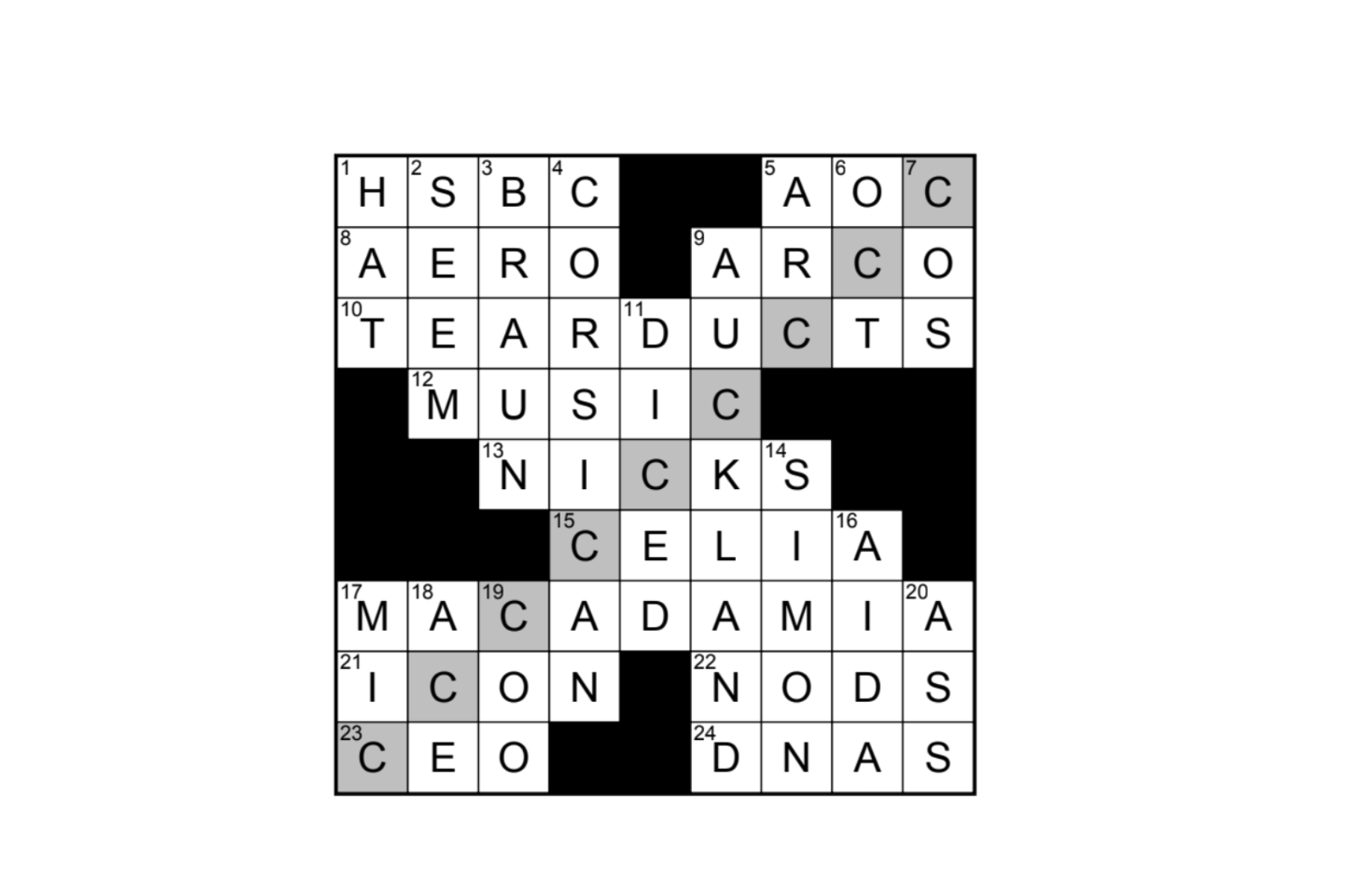 Conspiracy Crossword Puzzle Clue